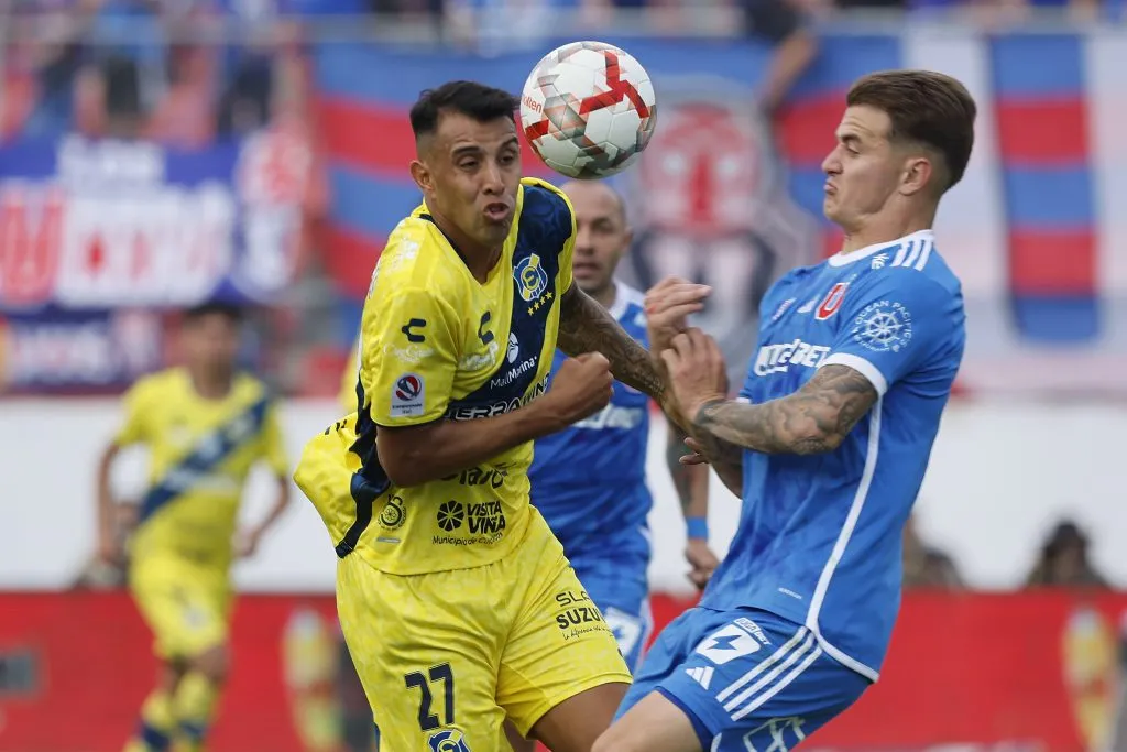 Rodrigo Contreras es otra de las cartas que maneja la U. Foto: Pepe Alvujar/Photosport