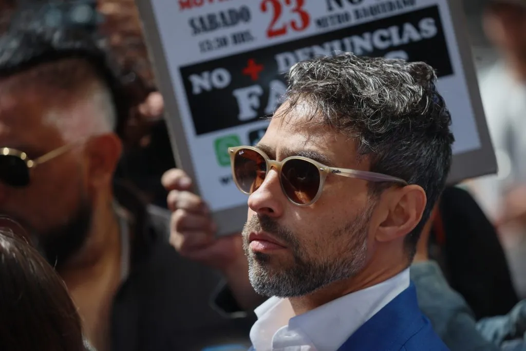 Jorge Valdivia podría volver a la cárcel cuando se vuelvan a revisar las medidas cautelares. Foto:  Dragomir Yankovic/Aton Chile