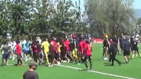 Una de las semis de la categoría de Proyección terminó así.