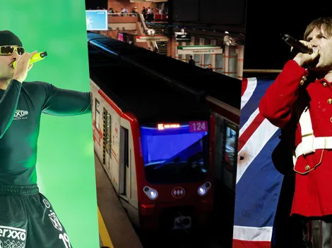 Las medidas que Metro y buses Red anunciaron para Feid e Iron Maiden