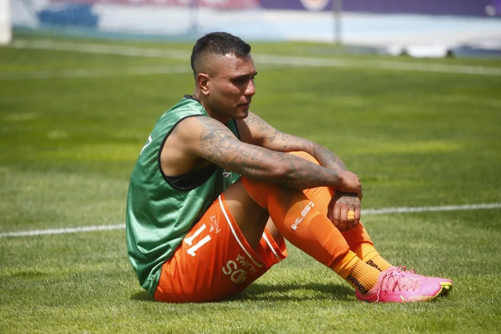 Juan Leiva, uno de los jugadores que no seguirá en Cobreloa. (Jose Robles/Photosport).