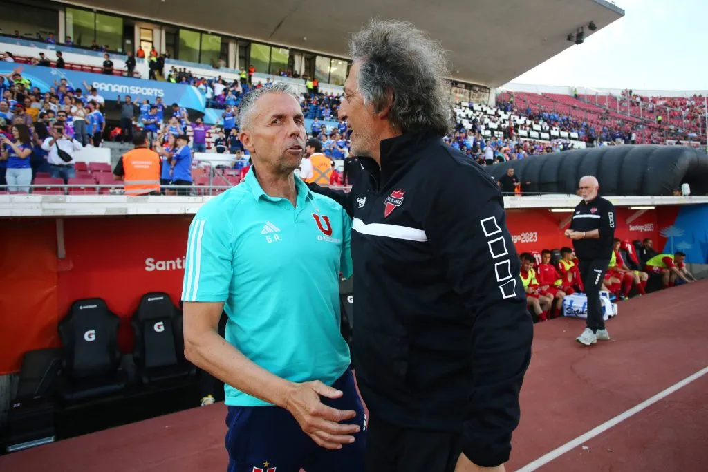 Salas dirigió por última vez en la final de Copa Chile. Imagen: Photosport.