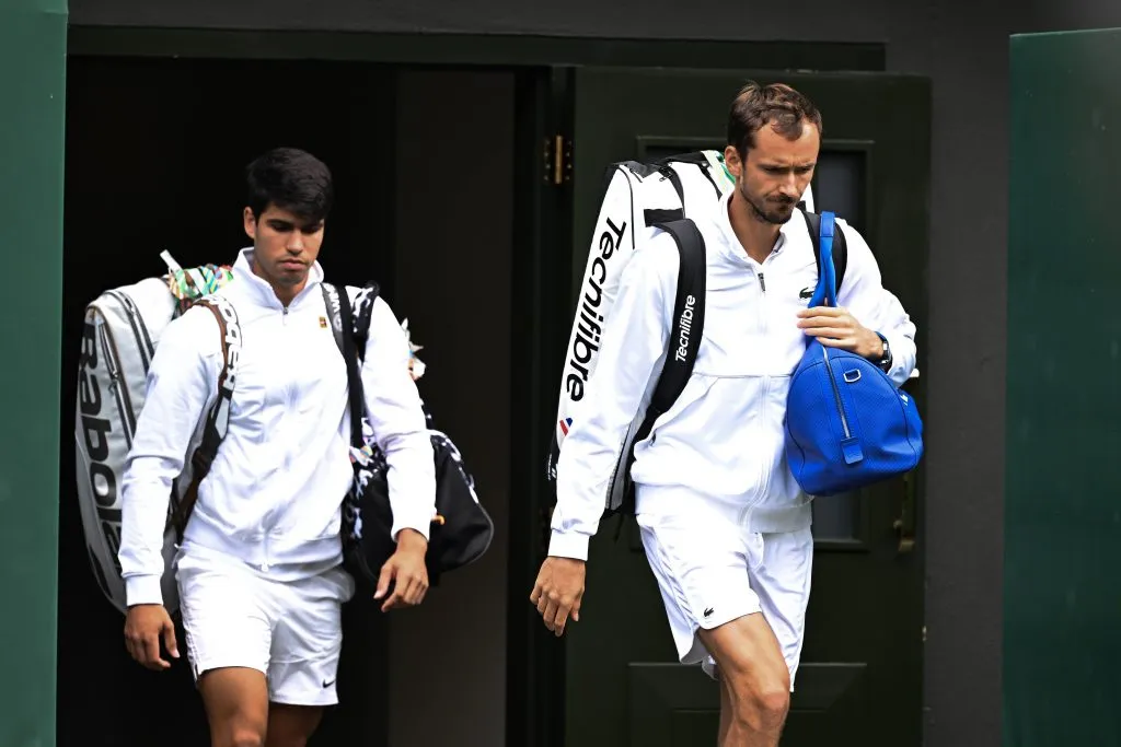 Ambos tenistas se han enfrentado en ocho ocasiones, con saldo a favor de Alcaraz. / Imago.