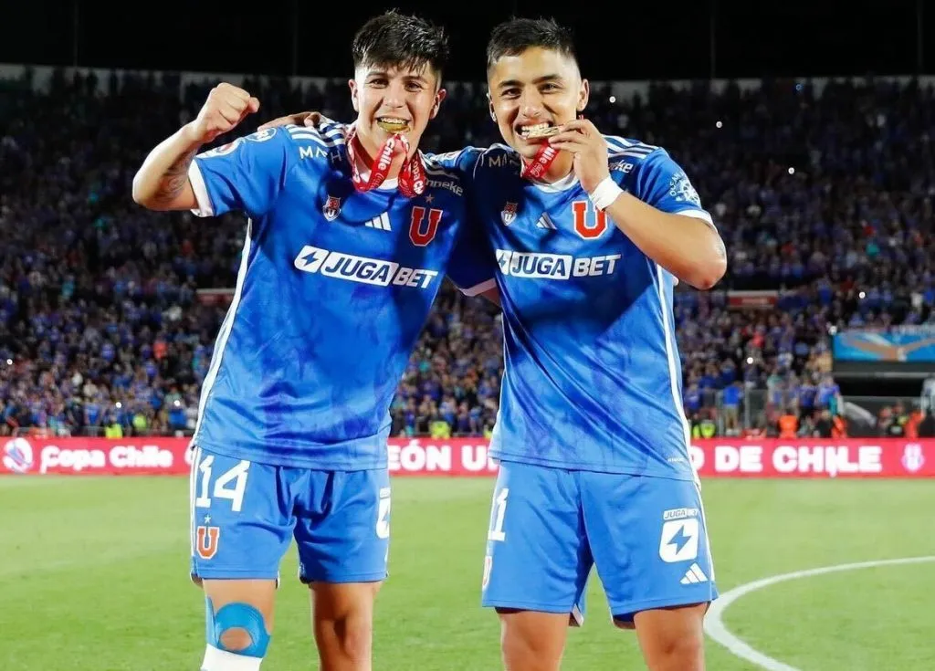 Marcelo Morales celebra con su gran amigo en la U, Nicolás Guerra: Foto: Instagram.