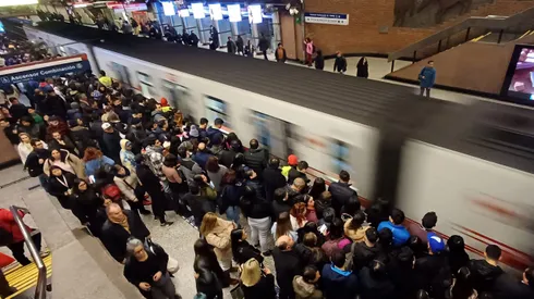 La alerta Metro se produjo por una falla en un tren.