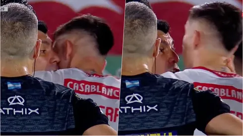 Gary Medel se enfrentó a Rodrigo Echeverría