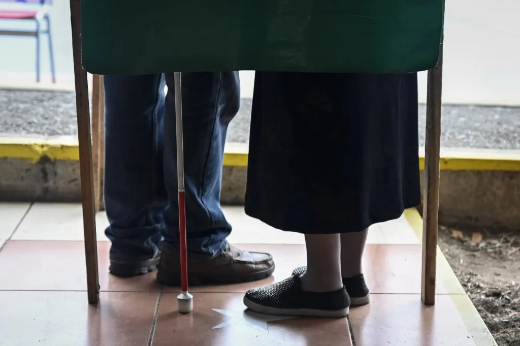 Uso del voto asistido en las elecciones de octubre 2024 | Foto: Aton Chile