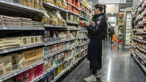Compras en un supermercado