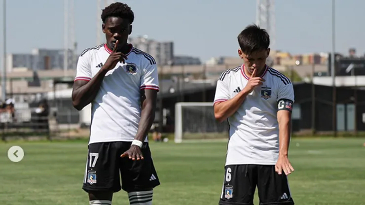 Manley Clerveaux celebrando en el Monumental.