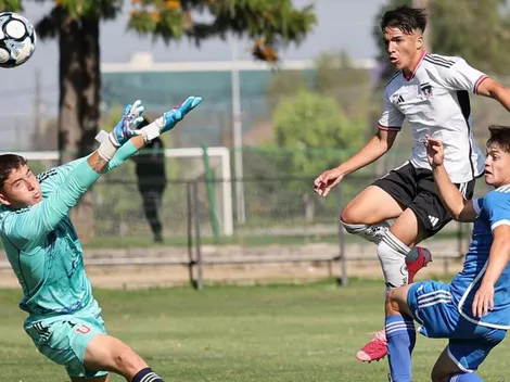 La terrible goleada de Colo Colo a la U en la Sub 18