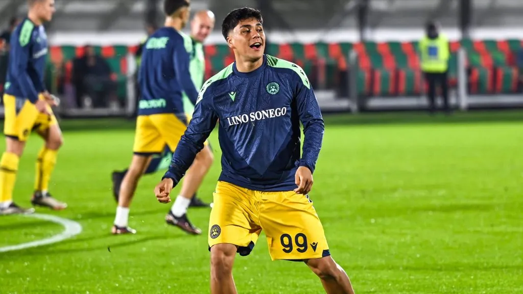 Damián Pizarro todavía no debuta en Udinese.