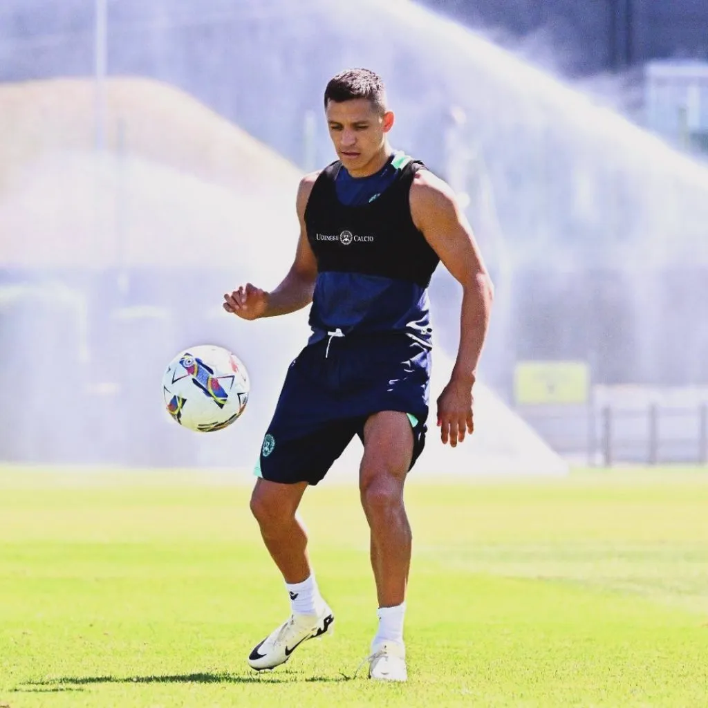 Alexis Sánchez en el Udinese
