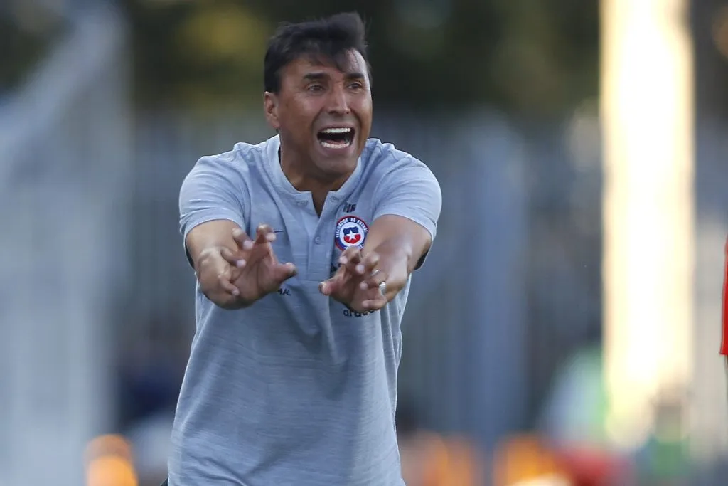 Héctor Robles reemplazó a Jaime García: el Choro fracasó en dos Sudamericanos consecutivos con la Roja Sub 20. (Marcelo Hernandez/Photosport).