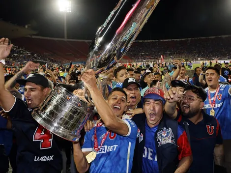 El festejo de un recién salido de Huachipato con la U