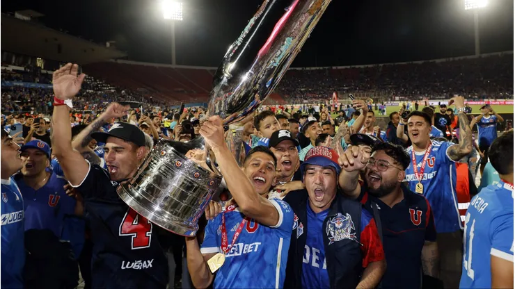 La Copa Chile de la U llevó a un ahora ex Huachipato a celebrar con todo.