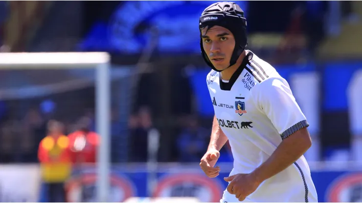 Vicente Pizarro, el jugador de Colo Colo con más partidos en el 2024.