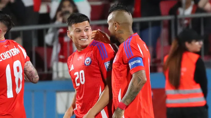 Lucas Cepeda consagró un tremendo 2024 con un doblete en la selección chilena.
