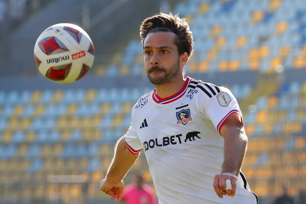 Agustín Bouzat jugó para Colo Colo entre julio de 2022 y diciembre de 2023 (Photosport)