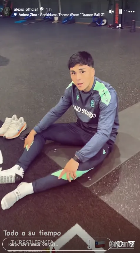 Alexis Sánchez sorprendió a Damián Pizarro con un consejo. Foto: Instagram.