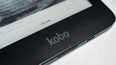 London, UK – 2023.02.13: Detailed close up shots of Rakuten KObo Clara HD EBook, Eink, Electronic Book xkwx rakuten kobo,monitor,service,education,electronic book,isolated,kobo,business,technology,internet,display,computer,tablet,screen,e-books,logo,audiobooks,e-readers,rakuten,office,online,background,abstract,mobile,digital,communication,electronic,web,modern,media,sign,concept,book,information,literature,e-book