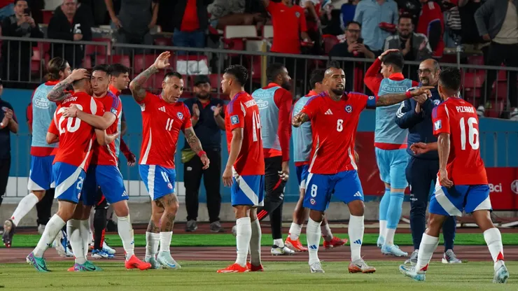 La Roja celebró volver a los triunfos en las Eliminatorias.