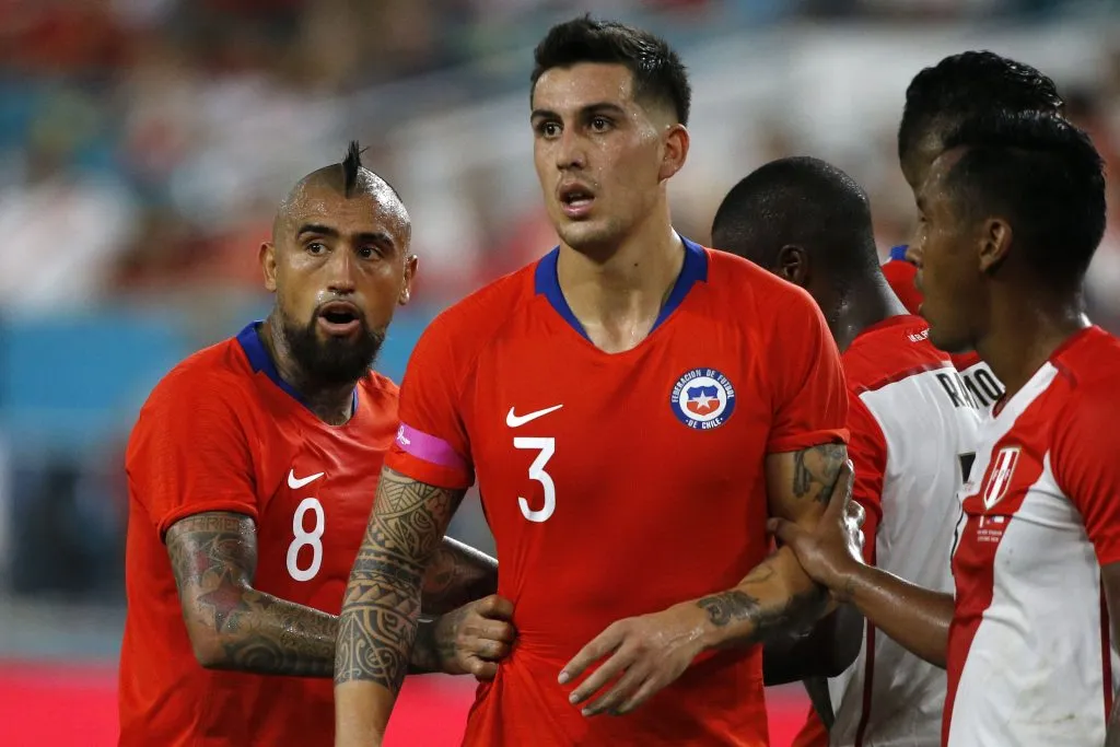 Enzo Roco destacó el regreso de Arturo Vidal a la Roja. Foto: Andres Pina/Photosport