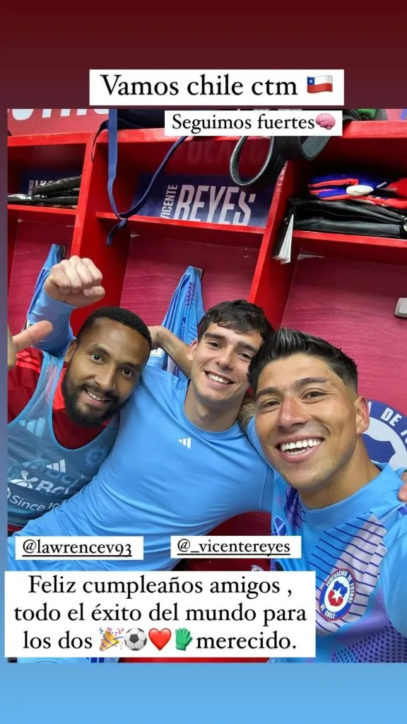 Cortés dedicó el triunfo a los cumpleañeros Vigouroux y Reyes