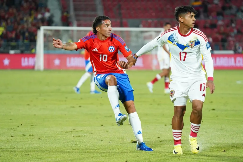 Luciano Cabral mostró su talento en la Roja. Foto: Cristián Cona.