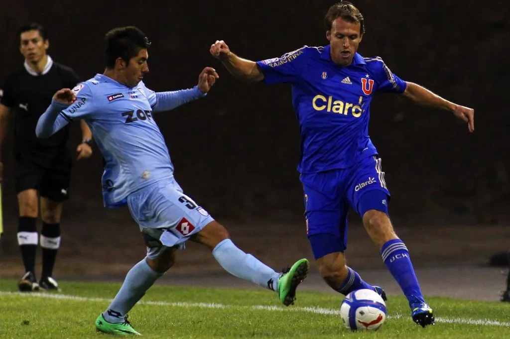 Luciano Civelli, otro refuerzo pedido por Jorge Sampaoli. (Dragomir Yankovic/Photosport).