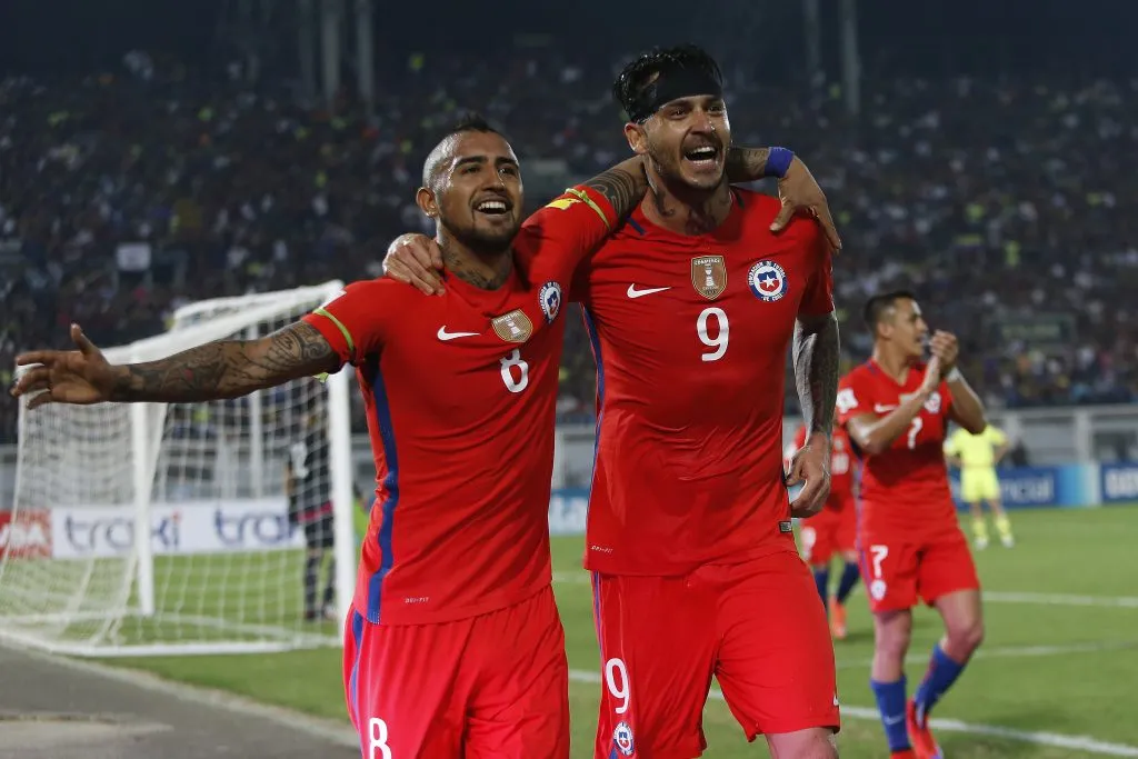 Arturo Vidal le marcó un doblete a Venezuela en las Eliminatorias a Rusia 2018 | Photosport