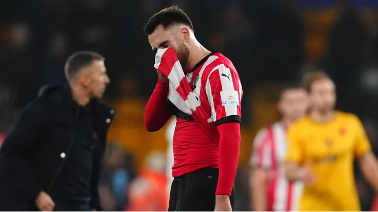 Ben Brereton nuevamente fue testigo de un papelón del Southampton.