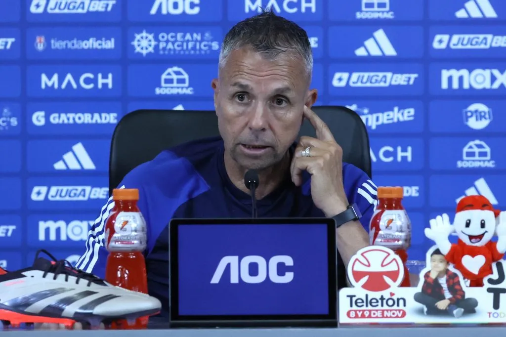 Gustavo Álvarez en U. de Chile /Photosport