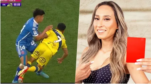 Para Cindy Nahuelcoy, el juez Gilabert debió cobrar la falta en la cancha