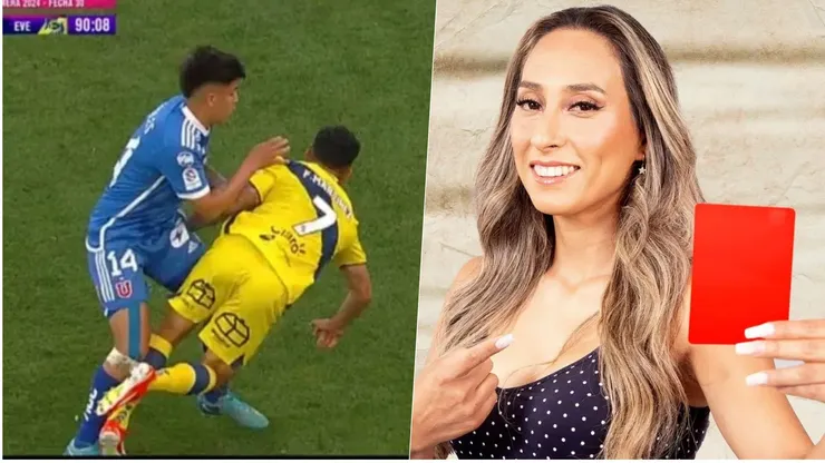 Para Cindy Nahuelcoy, el juez Gilabert debió cobrar la falta en la cancha