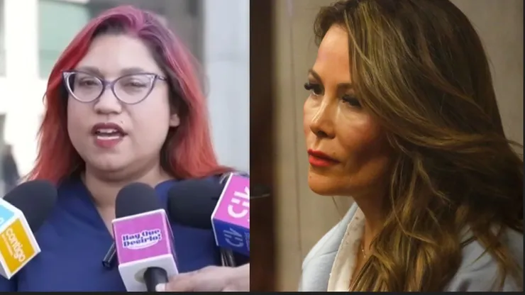 La periodista se querella contra Cathy Barriga.
