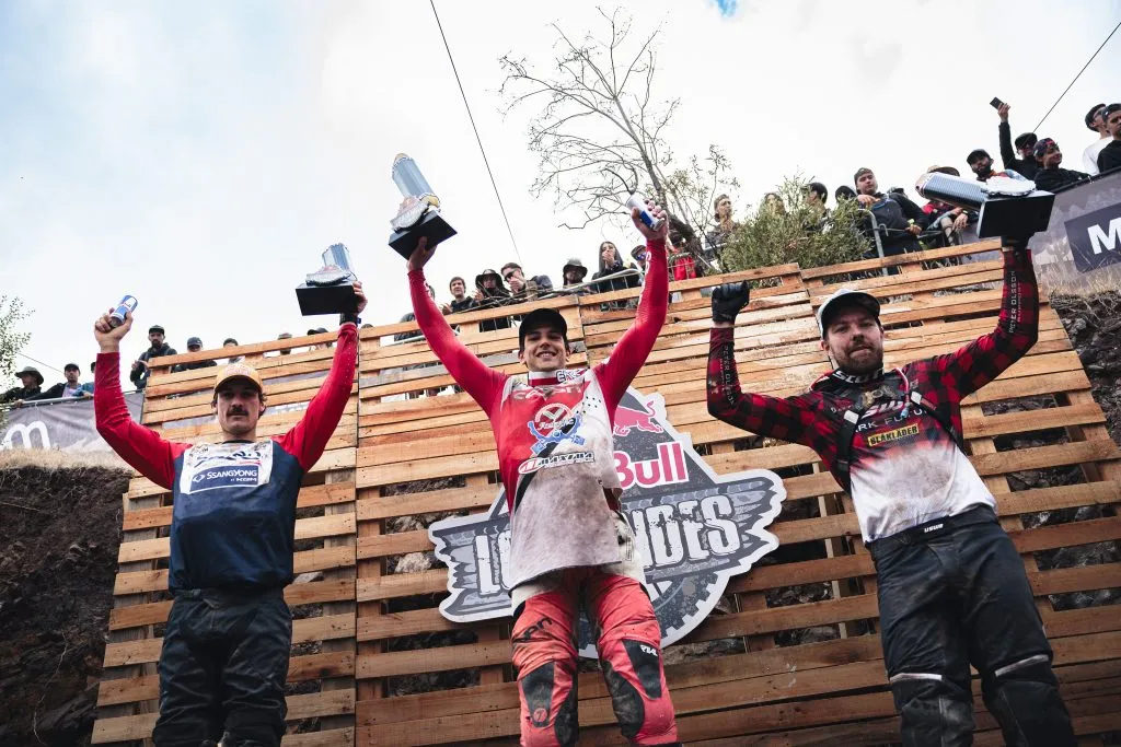 Los flamantes ganadores de la categoría Super Expertos de Red Bull Los Andes. Foto: Red Bull Content Pool.