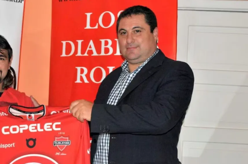 Hernán Rosenblum, el nuevo controlador de Huachipato. (Foto: La Tercera).