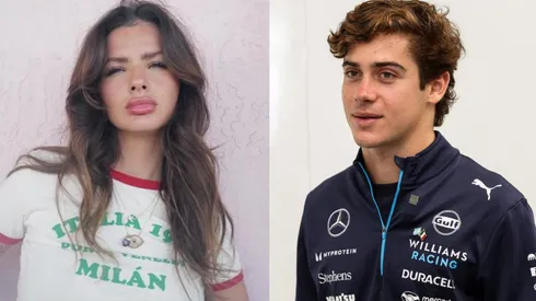 La actriz argentina responde a rumores de romance con el piloto.