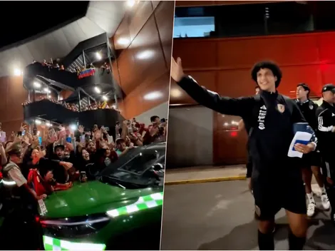 Venezuela desata la locura: masivo recibimiento en Chile