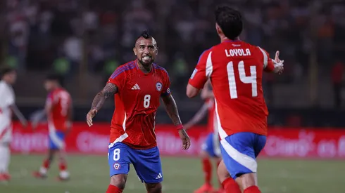 Gareca alabó el rendimiento de Vidal ante Perú