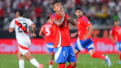 Arturo Vidal volvió a jugar por Chile.