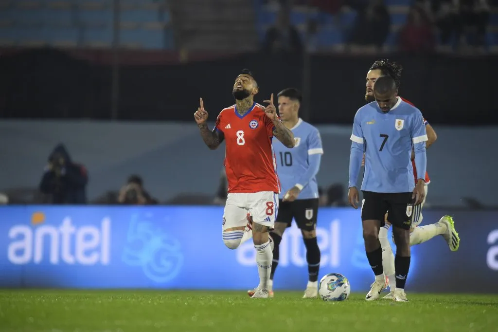 Vidal ya anotó en el actual proceso eliminatorio / Imago