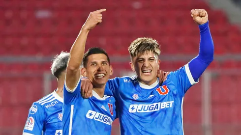 Morales volvió a entrenar con normalidad a la U a pesar de su lesión.