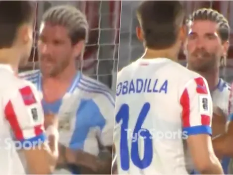 "Chiquitos": el feo gesto de Rodrigo de Paul contra Paraguay