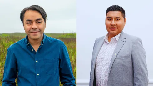 Jorge Díaz a la izquierda y Diego Paco a la derecha.