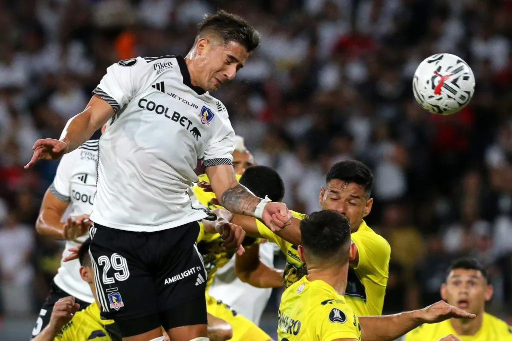 Guillermo Paiva nunca se pudo consolidar del todo en Colo Colo en este 2024. | Foto: Photosport.