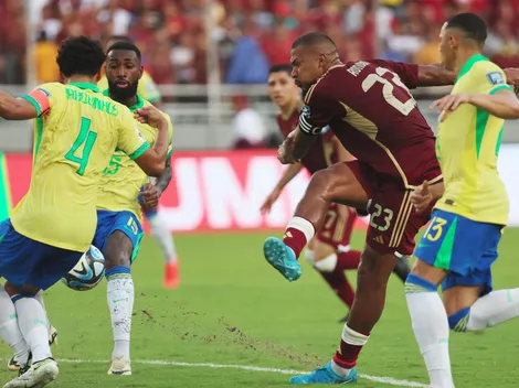 Venezuela rescata un empate con Brasil: ahora visita a Chile