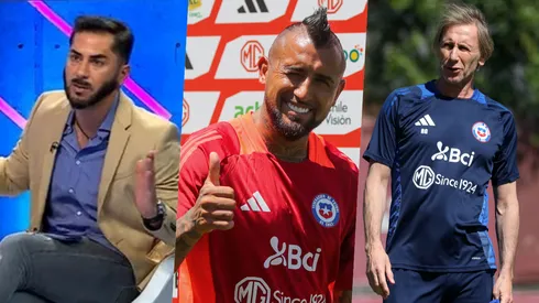 Vidal fue llamado de emergencia por Gareca