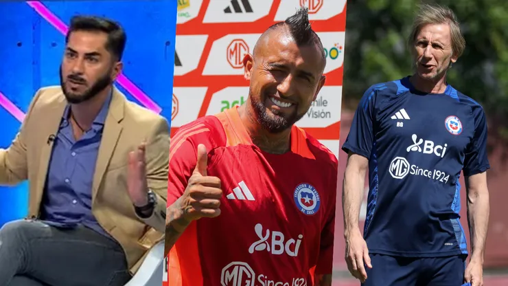 Vidal fue llamado de emergencia por Gareca
