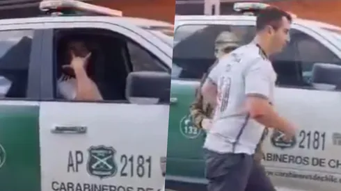 Al sujeto le dio "albolocura" al querer festejar a Colo Colo.